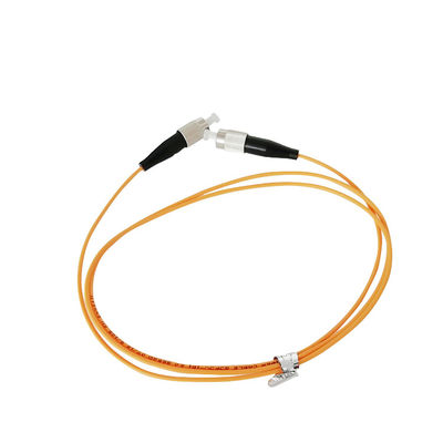 PVC di MP millimetro 3.0mm con il cavo di toppa a fibra ottica del connettore di Fc/Upc