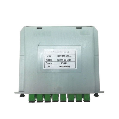 Tipi a fibra ottica passivi tipo a cassetta del separatore di 1x32 Sc/Apc