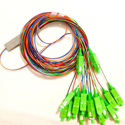 Separatore a fibra ottica dello SpA del PVC di FTTH 2x16 con Sc/connettore dell'APC