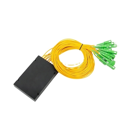 separatore a fibra ottica a forma di scatola dello SpA dell'ABS di 1*4 1*8 con il connettore di SC/APC