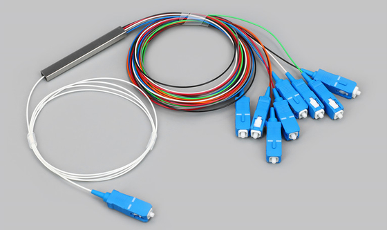 Connettore a fibra ottica di Mini Type Sc /upc del separatore dello SpA di FTTX 1*8 FTTH