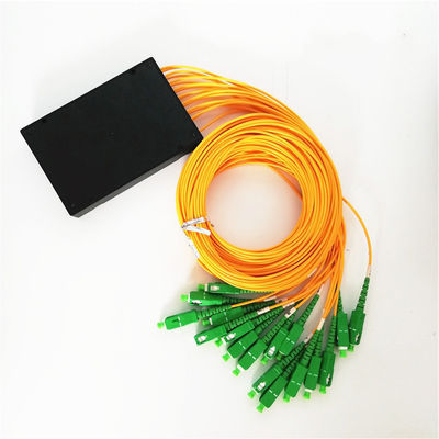 ABS 1*8 a forma di scatola con il separatore a fibra ottica del Plc del connettore dello Sc APC