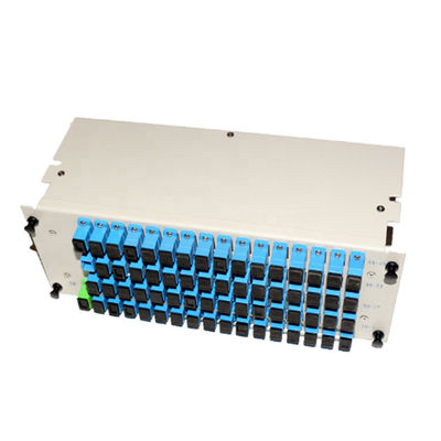 Tipi a fibra ottica passivi tipo a cassetta del separatore di 1x64 Sc/Upc