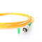 Cavo di toppa di fibra ottica del PVC G657a 5m delle Telecomunicazioni dell'OEM dello Sc APC