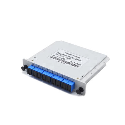 Separatore passivo blu tipo a cassetta del Plc 1x8 di SC/UPC